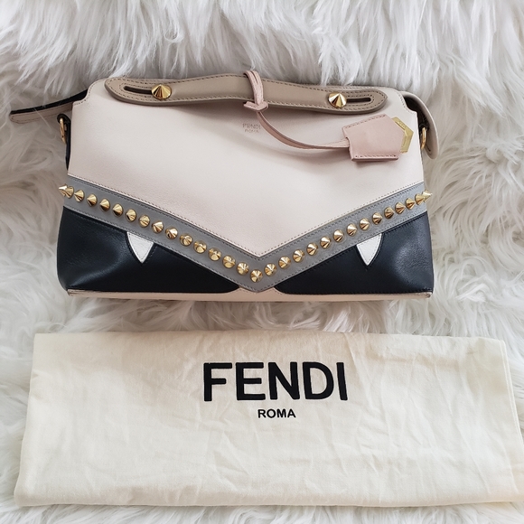 Fendi Handbags - Fendi By The Way Medium Monster Handbag with Strap